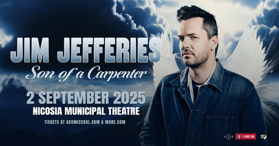 image Comedian Jim Jefferies in Nicosia as part of world tour