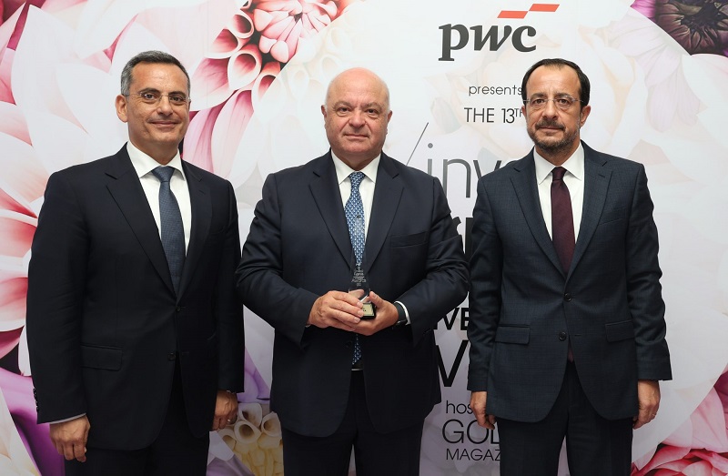 image Eurobank S.A. honoured at 13th Invest Cyprus International Investment Awards